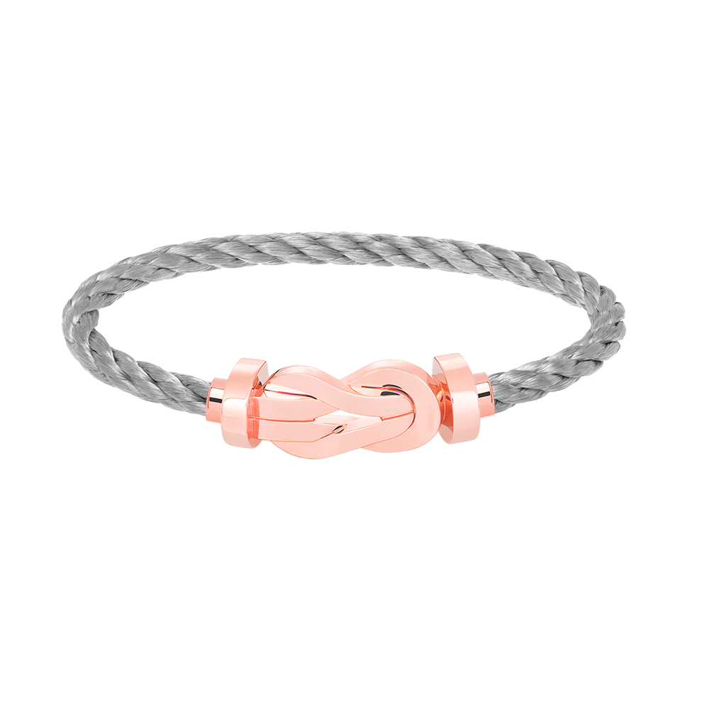 ¡®Loco¡¯CHANCE LARGE 8 FIGURE BUCKLE NO DIAMOND BRACELET ROSE GOLD