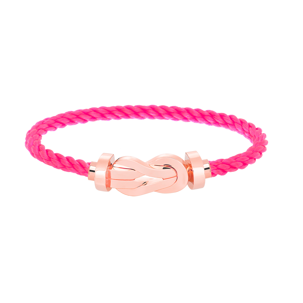 ¡®Loco¡¯CHANCE LARGE 8 FIGURE BUCKLE NO DIAMOND BRACELET ROSE GOLD