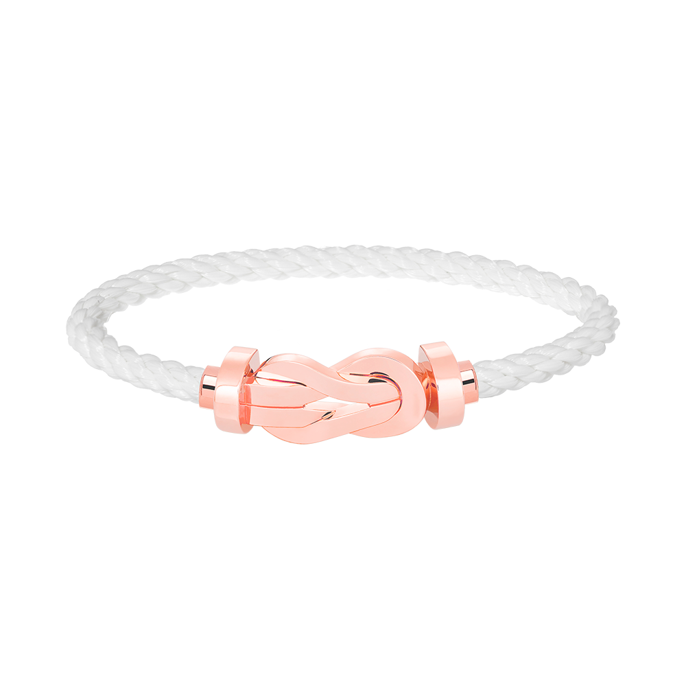 ¡®Loco¡¯CHANCE LARGE 8 FIGURE BUCKLE NO DIAMOND BRACELET ROSE GOLD