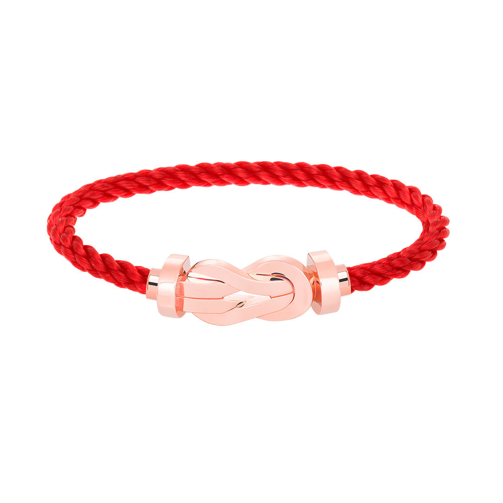¡®Loco¡¯CHANCE LARGE 8 FIGURE BUCKLE NO DIAMOND BRACELET ROSE GOLD