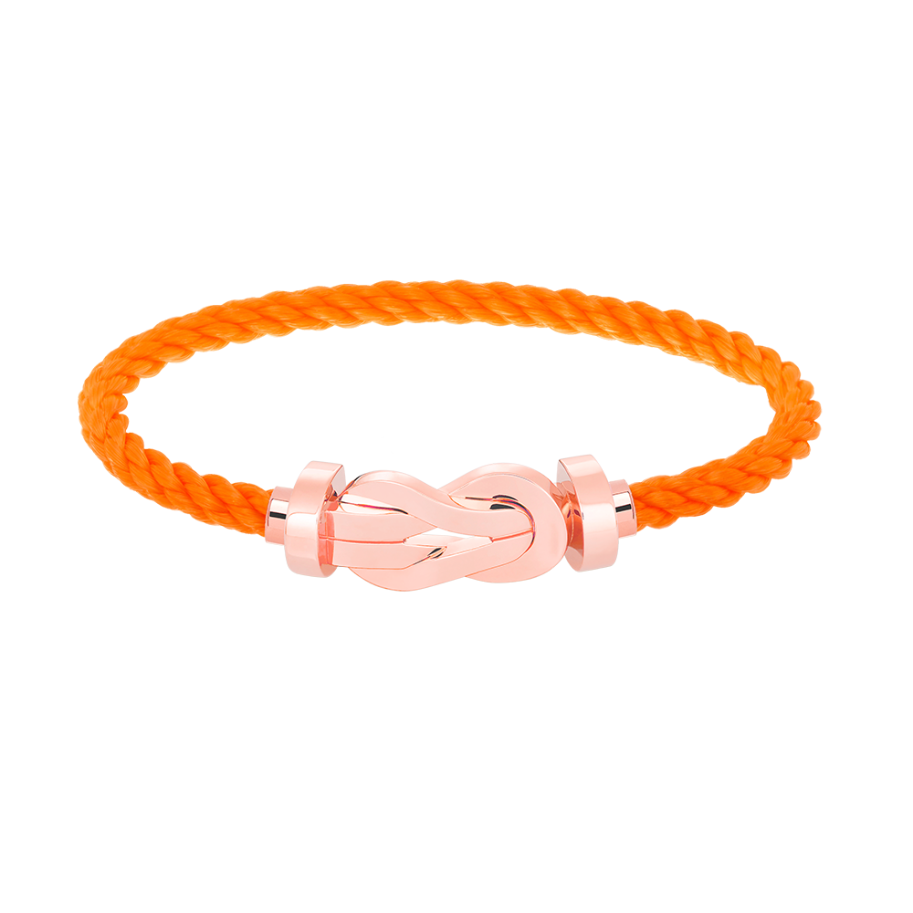 ¡®Loco¡¯CHANCE LARGE 8 FIGURE BUCKLE NO DIAMOND BRACELET ROSE GOLD
