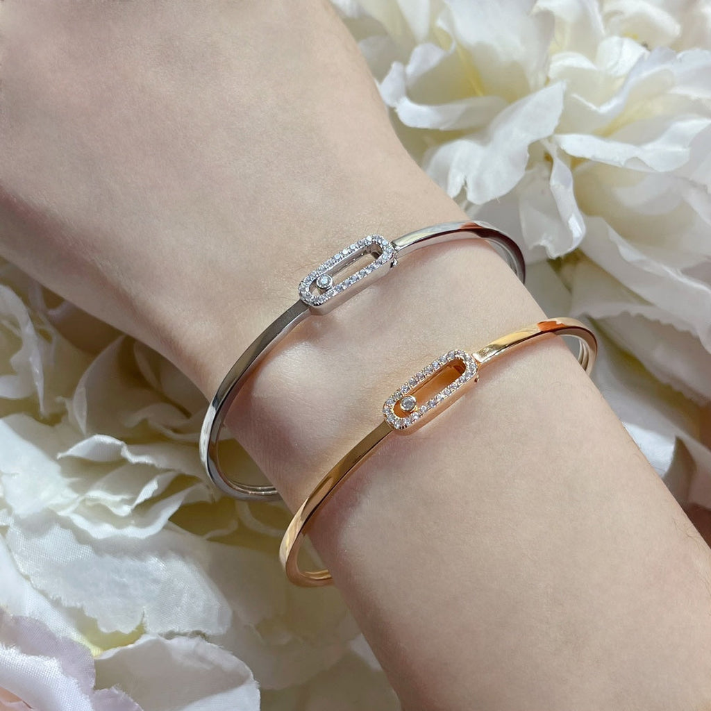 [Loco]Move Uno pavé flex bangle medium
