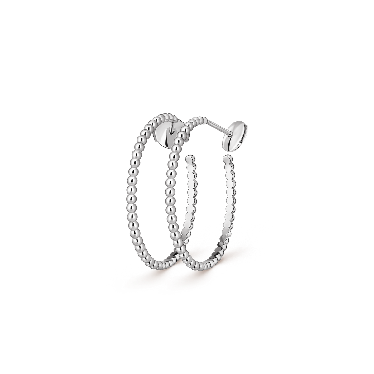 [Loco ]  SMOOTH BEAD STUD EARRINGS