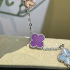 [Loco]New  CLOVER 5 MOTIF VIOLET BRACELET COLLECTION
