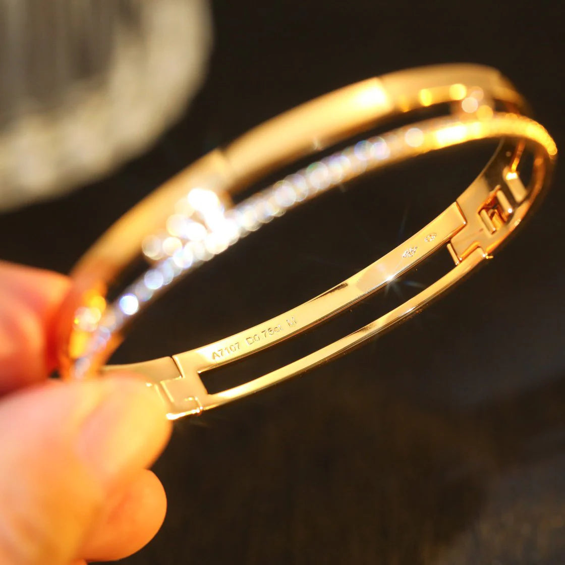 [Loco]Move Romane Diamond Bangle Bracelet