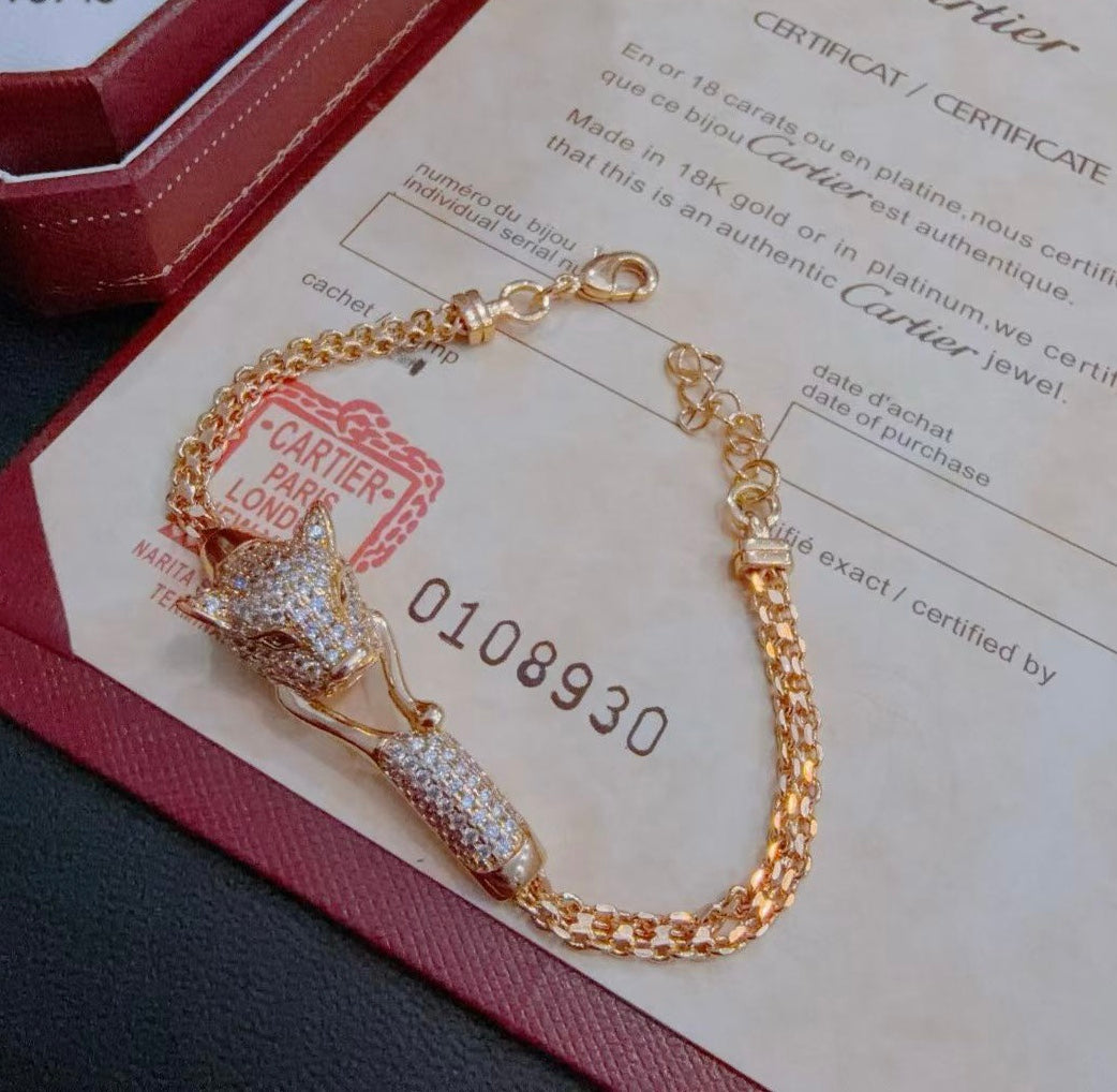 ¡®Loco¡¯ PANTHERE  BRACELET DIAMONDS