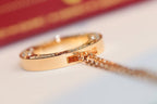 ¡®Loco¡¯LOVE NECKLACE ADJUSTABLE ROSE GOLD