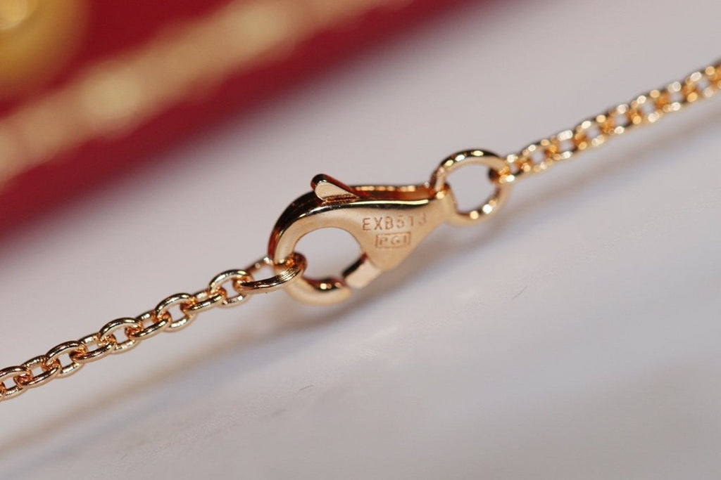 ¡®Loco¡¯LOVE NECKLACE PINK GOLD AND SILVER