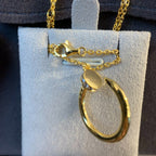 ¡®Loco¡¯JUSTE NECKLACE GOLD DIAMONDS