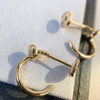 ¡®Loco¡¯JUSTE EARRINGS PINK GOLD