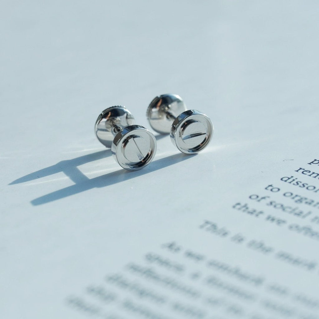 ¡®Loco¡¯LOVE EARRINGS SILVER 10MM