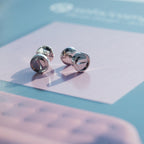 ¡®Loco¡¯LOVE EARRINGS SILVER 10MM