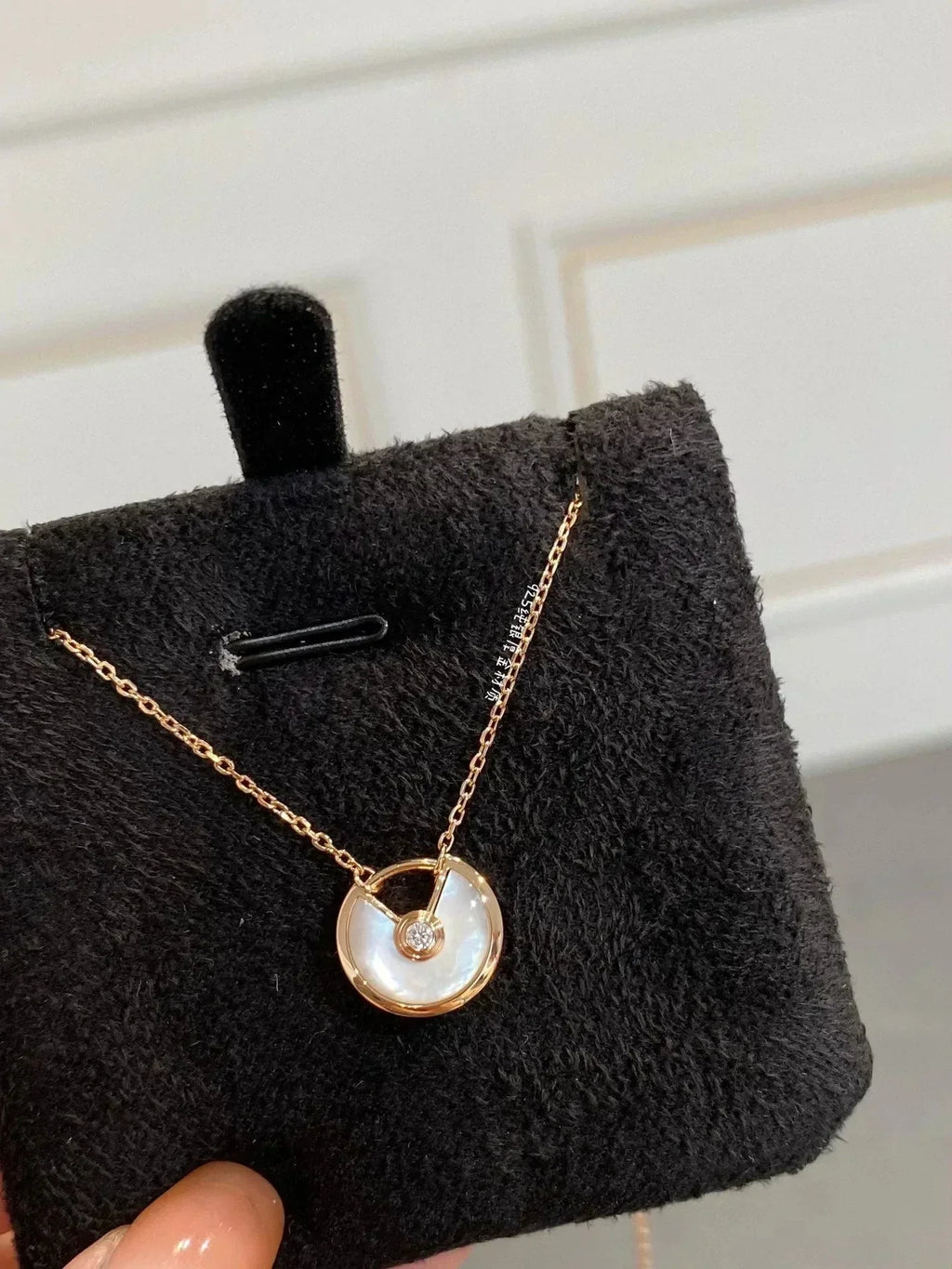 ¡®Loco¡¯AMULETTE ROSE GOLD MOP NECKLACE