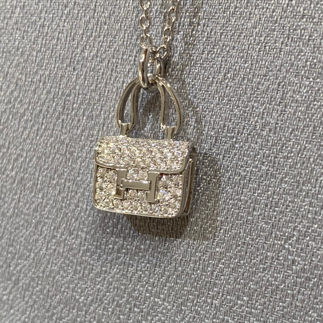 ¡®Loco¡¯CONSTANCE PEDANT DIAMOND NECKLACE