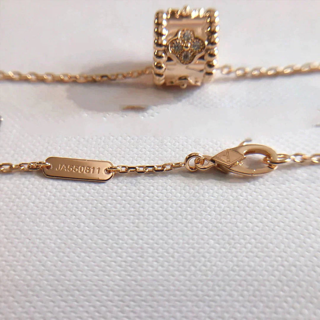 ¡®Loco¡¯PERLEE PEDANT NECKLACE GOLD / ROSE GOLD