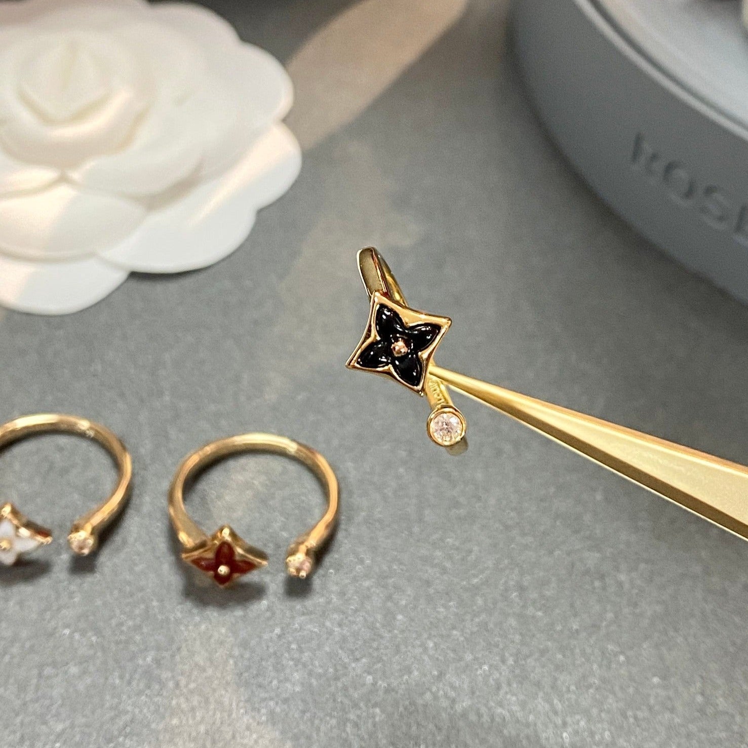 ¡®Loco¡¯STAR 1 DIAMOND OPEN RING