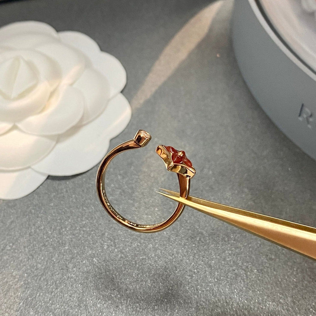 ¡®Loco¡¯STAR 1 DIAMOND OPEN RING