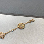 ¡®Loco¡¯STAR AND SUN 4 MOTIFS GOLD DIAMONDS BRACELET