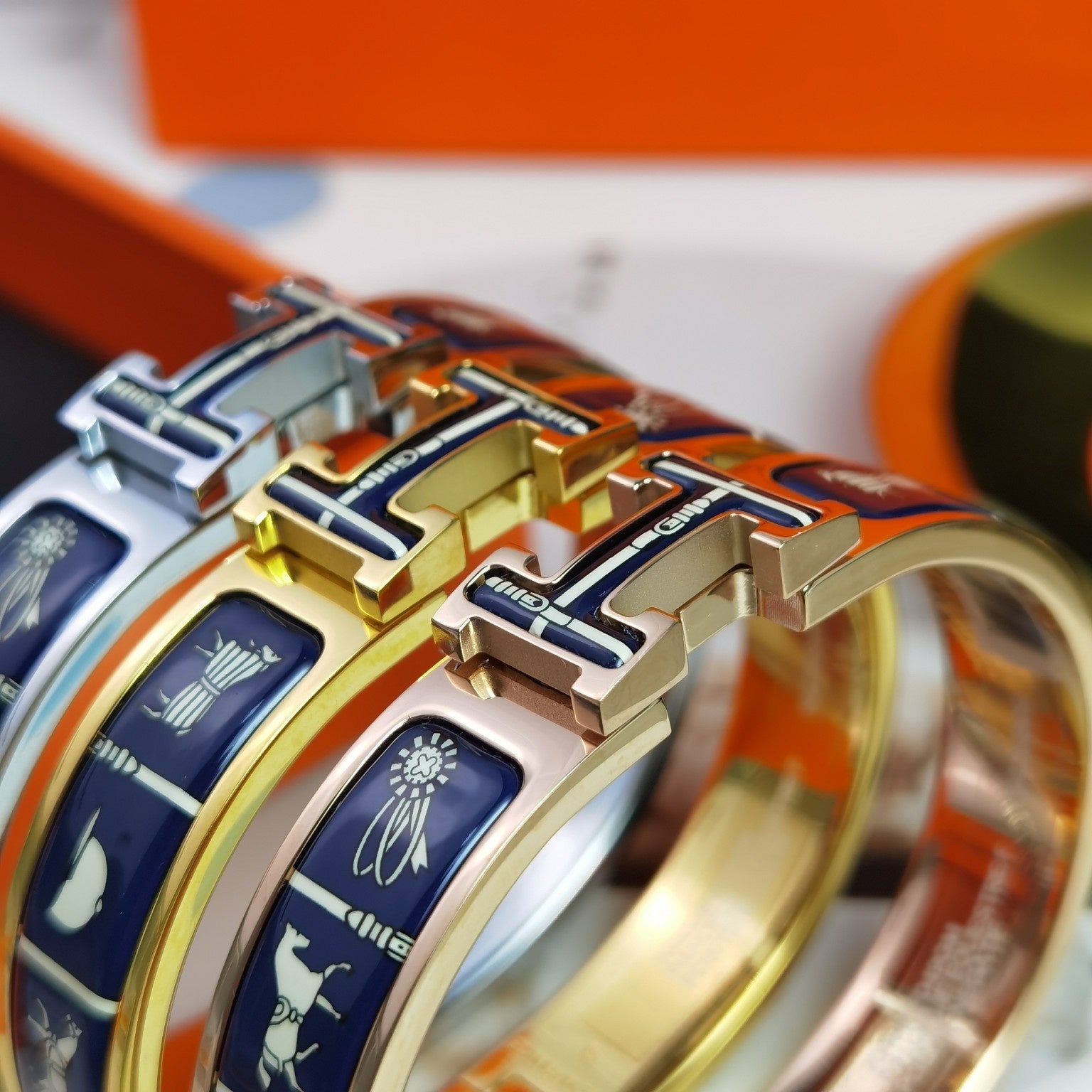 ¡®Loco¡¯H COUVERTURES DARK BLUE BRACELET