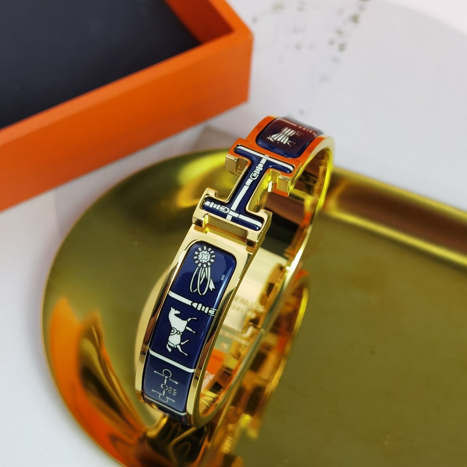 ¡®Loco¡¯H COUVERTURES DARK BLUE BRACELET