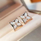 ¡®Loco¡¯STAR MOP PINK GOLD EARRINGS