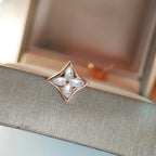 ¡®Loco¡¯STAR MOP PINK GOLD EARRINGS