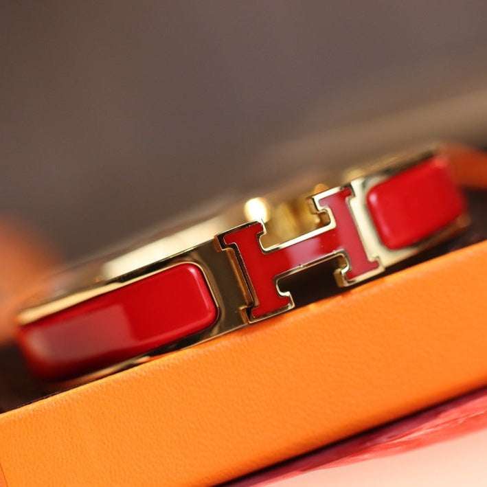 ¡®Loco¡¯H BRACELET 12MM GOLD