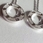 ¡®Loco¡¯LOVE NECKLACE ADJUSTABLE SILVER