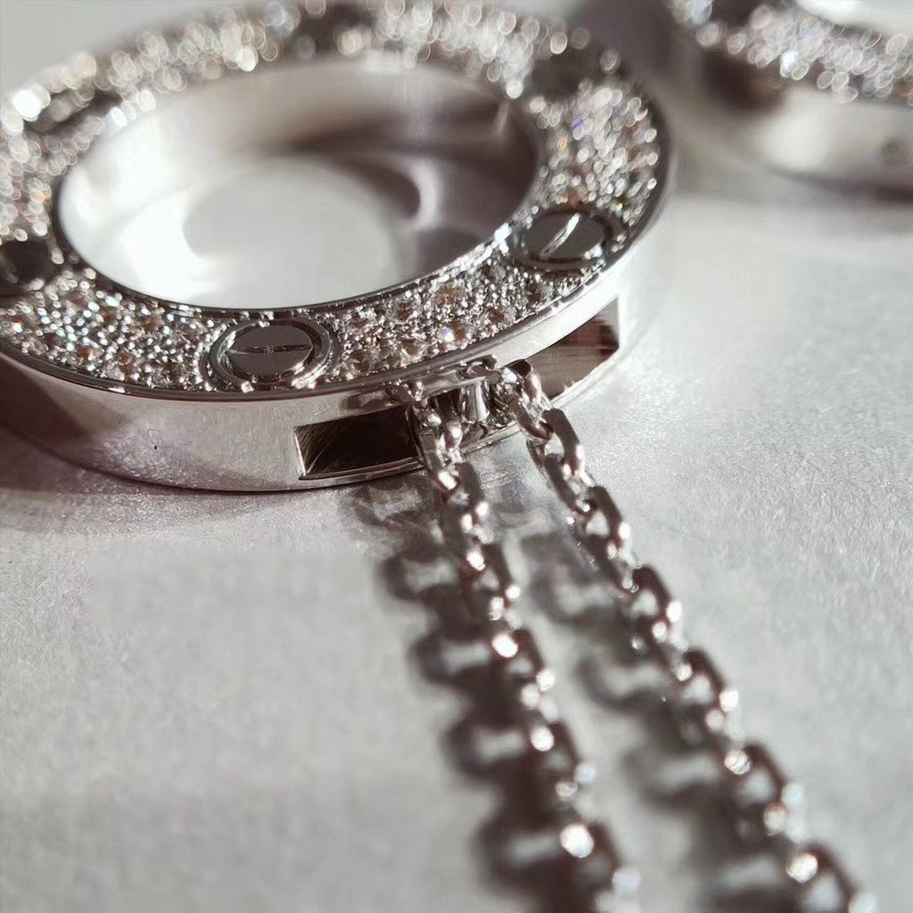 ¡®Loco¡¯LOVE NECKLACE ADJUSTABLE SILVER