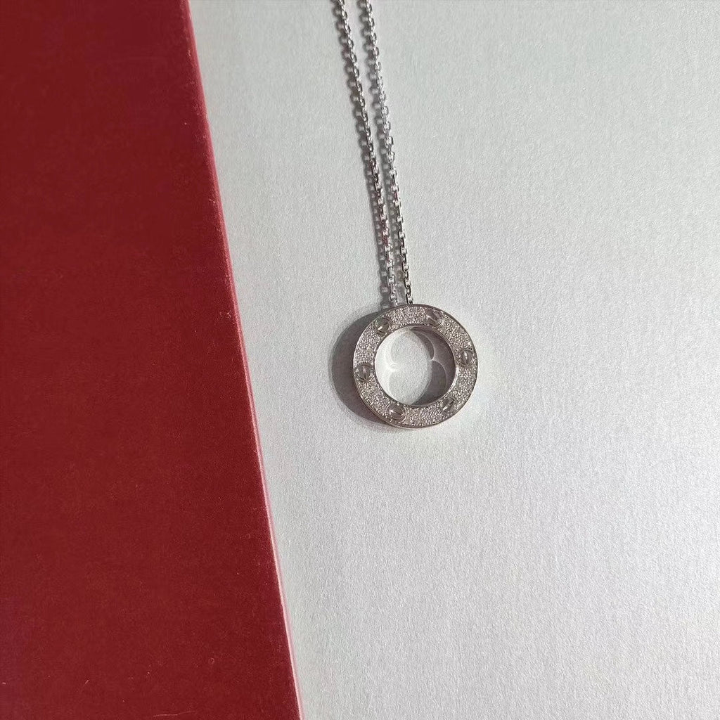 ¡®Loco¡¯LOVE NECKLACE ADJUSTABLE SILVER