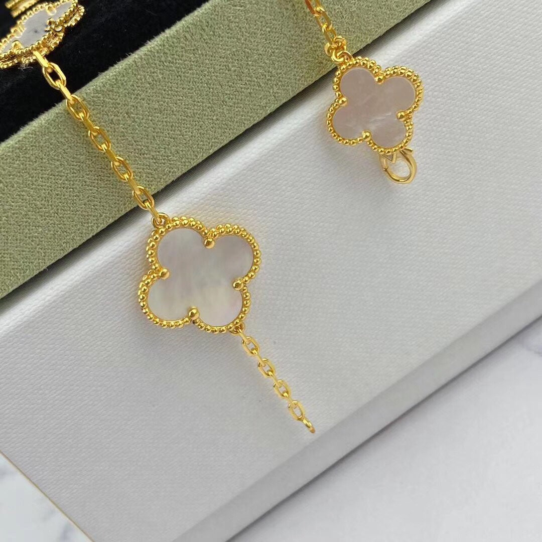¡®Loco¡¯MAGIC CLOVER MOP GOLD BRACELET 5 MOTIFS