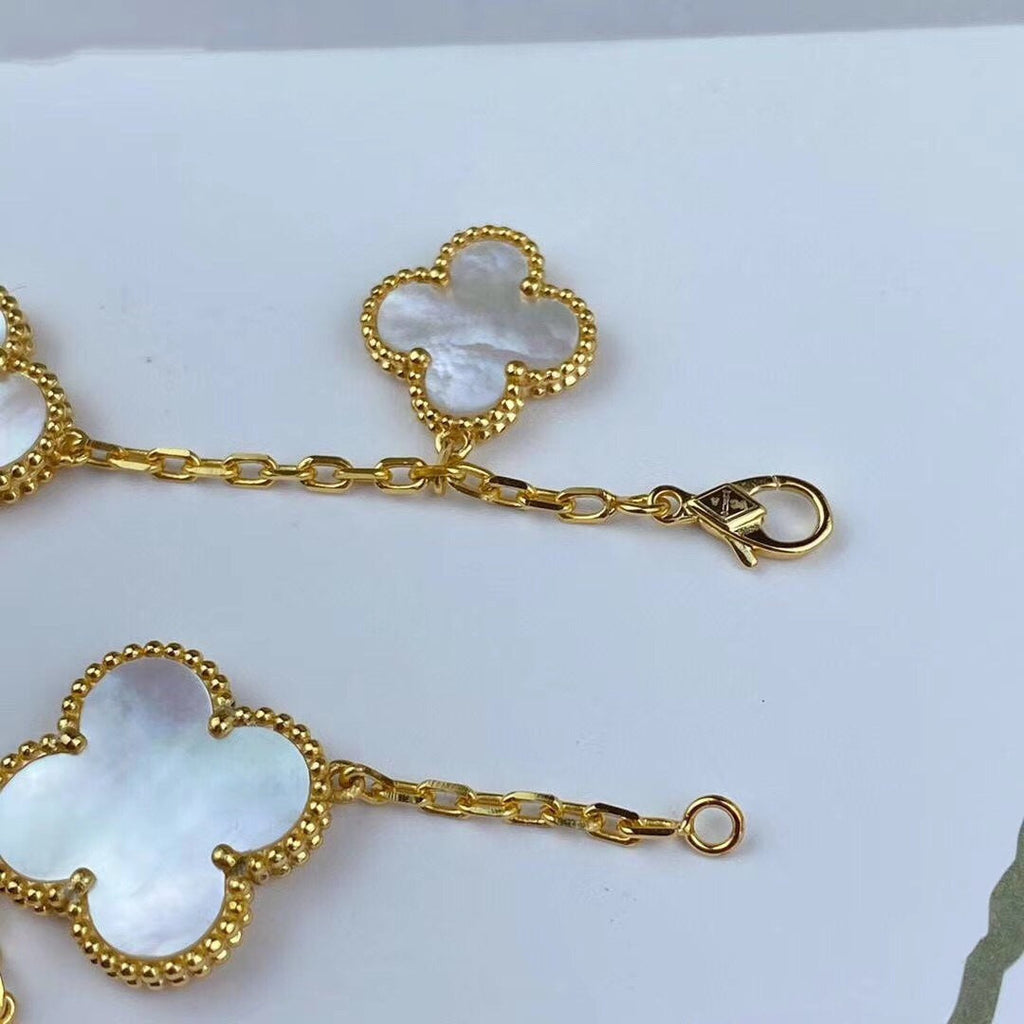 ¡®Loco¡¯MAGIC CLOVER MOP GOLD BRACELET 5 MOTIFS