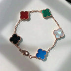 [Loco]New CLOVER 5 MOTIFS MULTICOLOR BRACELET
