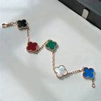 [Loco]New CLOVER 5 MOTIFS MULTICOLOR BRACELET