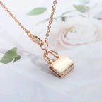¡®Loco¡¯AMULETTE PEDANT ROSE GOLD NECKLACE