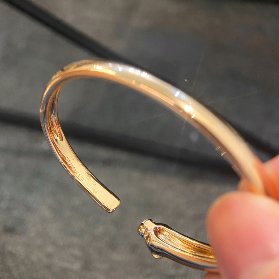 ¡®Loco¡¯PANTHERE GOLD OPEN BRACELET