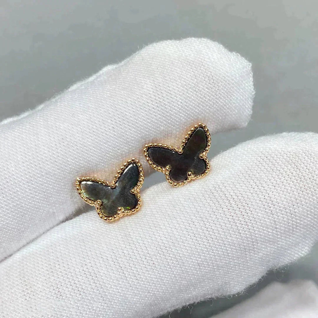 ¡®Loco¡¯BUTTERFLY DARK MOP  EARRINGS