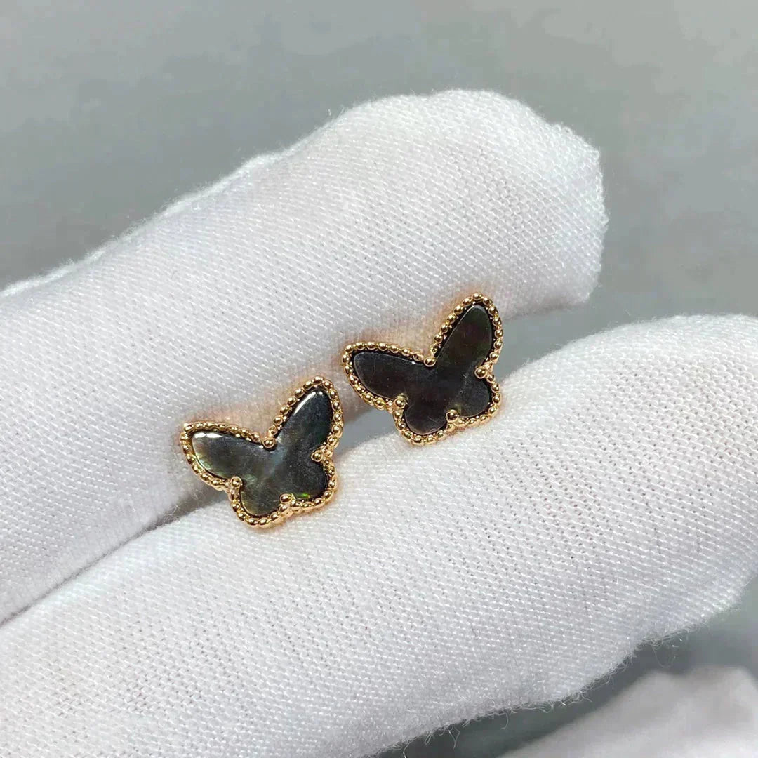 ¡®Loco¡¯BUTTERFLY DARK MOP  EARRINGS