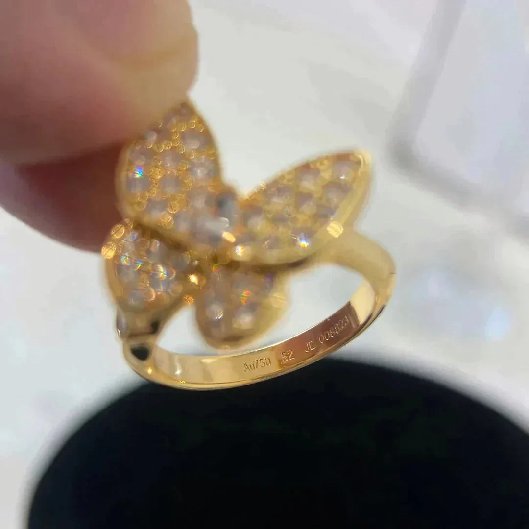 ¡®Loco¡¯BUTTERFLY DIAMOND RING