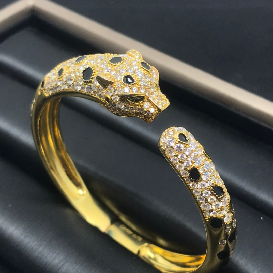 ¡®Loco¡¯PANTHERE BIG BRACELET DIAMONDS