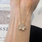 ¡®Loco¡¯FLOWER DIAMOND NECKLACE