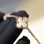 ¡®Loco¡¯CLOVER 20 MOTIFS DARK MOP DIAMOND  NECKLACE
