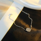 ¡®Loco¡¯SUN MOTIF PINK MOP SILVER BRACELET