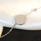 ¡®Loco¡¯SUN MOTIF PINK MOP SILVER BRACELET