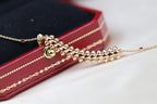 ¡®Loco¡¯CLASH PINK GOLD NECKLACE