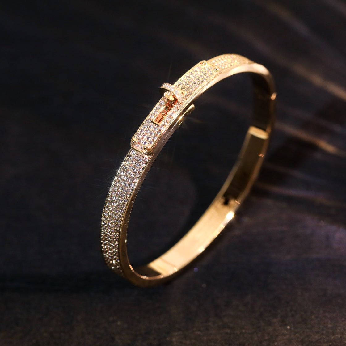 ¡®Loco¡¯KELLY BRACELET DIAMOND PAVED
