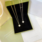 ¡®Loco¡¯CLOVER MINI 9.5MM WHITE MOTHER-OF-PEARL NECKLACE