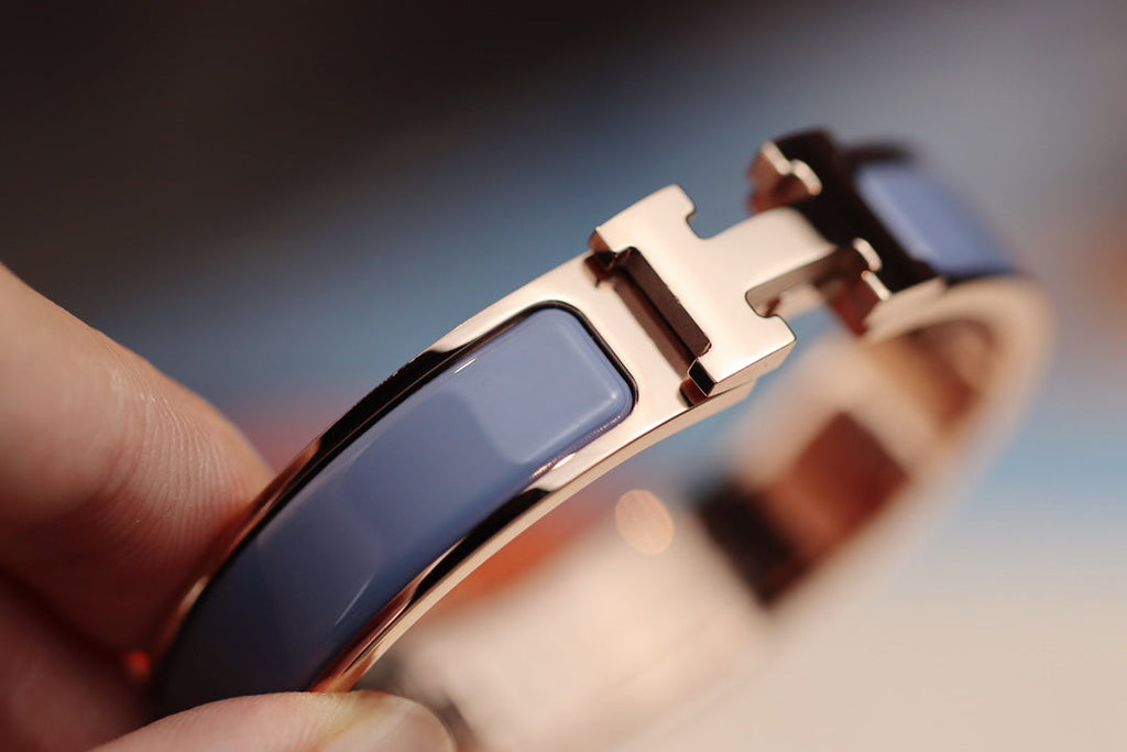 ¡®Loco¡¯H BRACELET 12MM BLUE GRAY