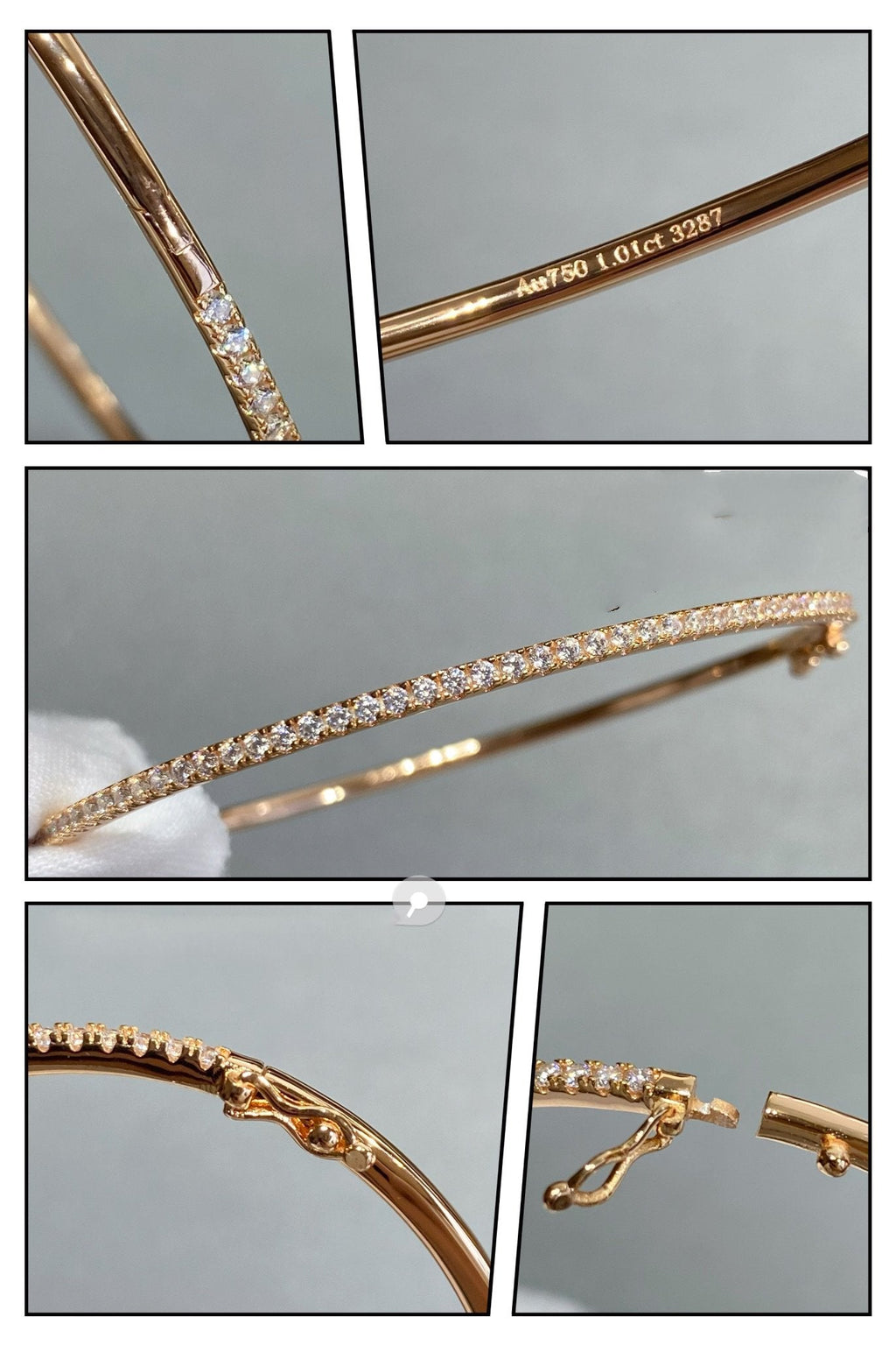 ¡®Loco¡¯MINI DIAMOND TENNIS BRACELET