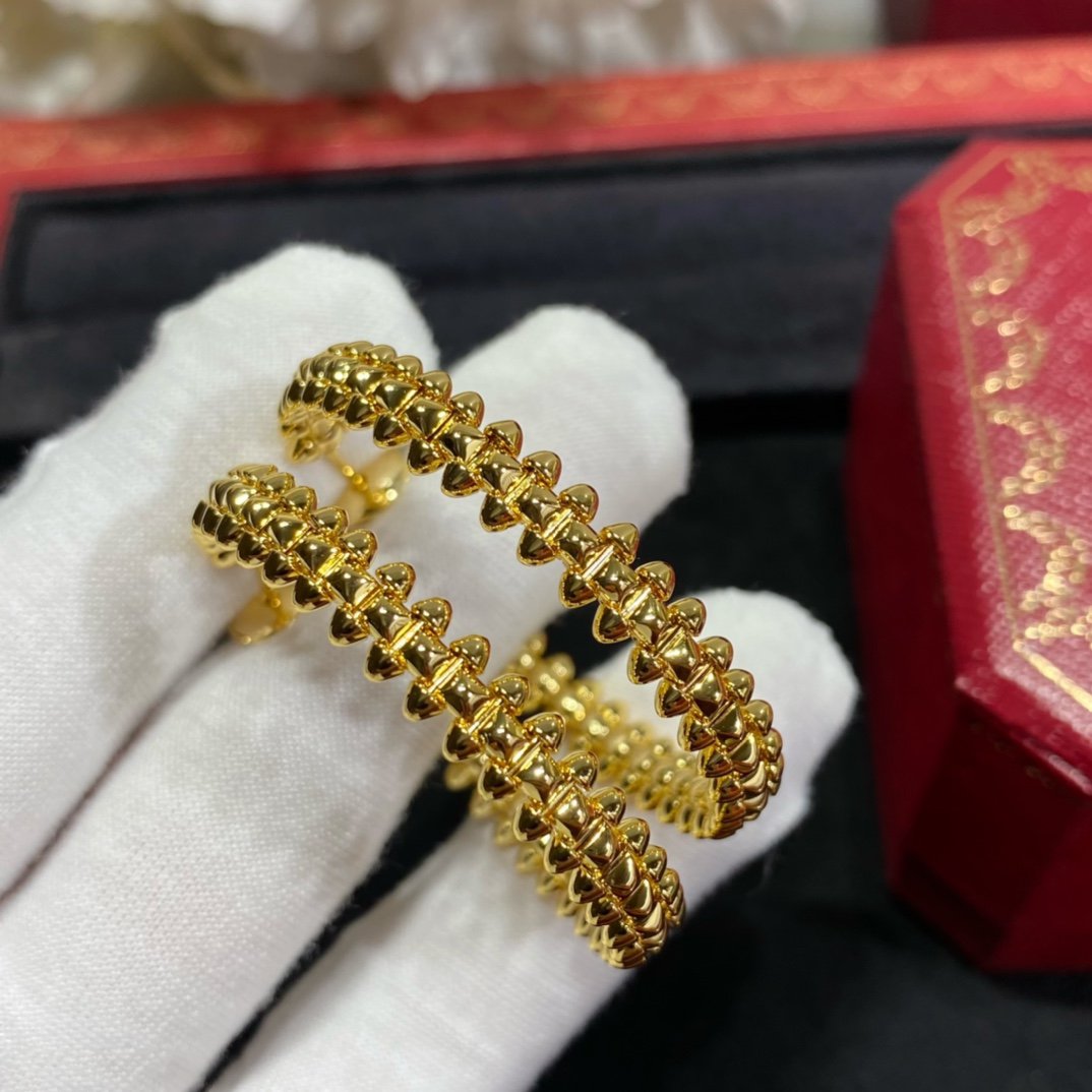 ¡®Loco¡¯CLASH LARGE HOOP EARRINGS